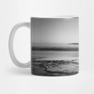 Dawn at an Icy Beach in Tracadie, New Brunswick Canada v4 Mug